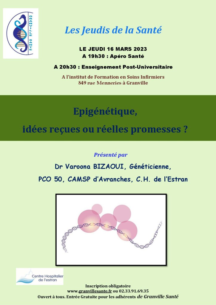 EPU 16 03 23 Epigenetique