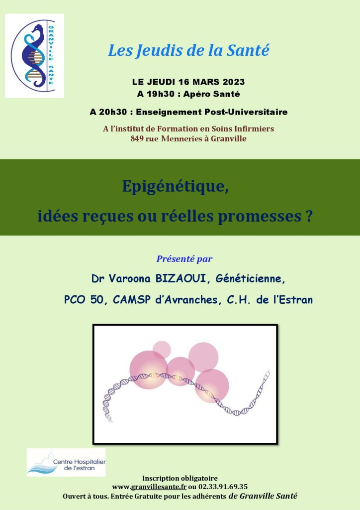 EPU 16 03 23 Epigenetique